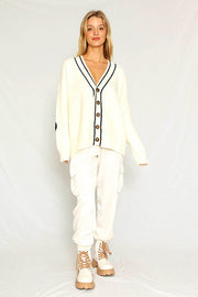 Varsity Novelty Cardigan