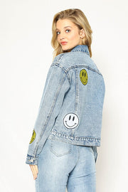 Smiley Denim Jacket