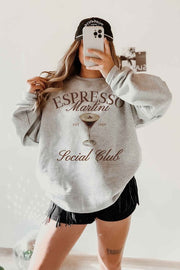 ESPRESSO MARTINI SOCIAL CLUB GRAPHIC SWEATSHIRT